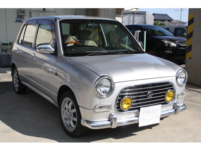 ミラジーノ ジーノ　ウッド調コンビハンドル　メーターパネル　１４インチミニライトホイール　新品タイヤ４本　室内クリーニング済（3枚目）