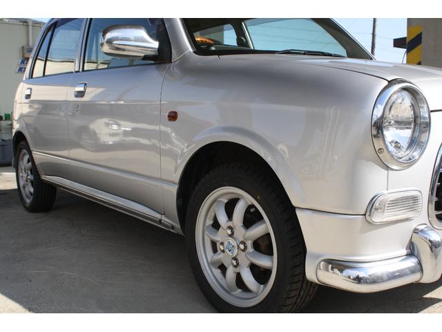 ミラジーノ ジーノ　ウッド調コンビハンドル　メーターパネル　１４インチミニライトホイール　新品タイヤ４本　室内クリーニング済（4枚目）