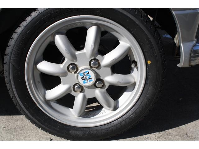 ミラジーノ ジーノ　ウッド調コンビハンドル　メーターパネル　１４インチミニライトホイール　新品タイヤ４本　室内クリーニング済（40枚目）