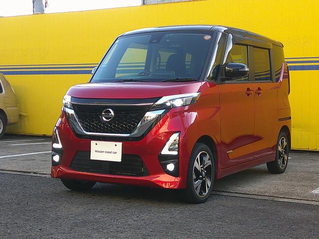 ルークス ハイウェイスター　Ｇターボプロパイロットエディション　純正９型ナビ　アラウンドビューモニター　プロパイロット　衝突被害軽減ブレ－キ　レーンアシスト　両側パワースライドドア　シ－トヒ－タ－　４ＷＤ　ＥＴＣ　ナビ連動ドラレコ　純正アルミホイール　ターボ（8枚目）