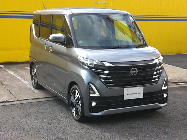 ルークス ハイウェイスター Gターボ 純正ナビ アラウンドビューモニター ETC2.0 ハンズフリー両側電動スライドドア ターボ車 衝突被害軽減ブレ-キ 横滑り防止装置 ミュージックプレイヤー接続可 LEDヘッドランプ 当社試乗車アップ(6枚目)
