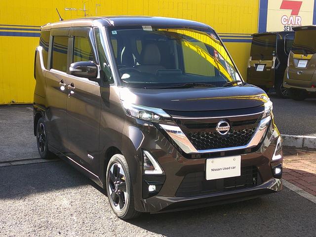 ルークス ハイウェイスター X プロパイロットエディション 純正メモリーナビ アラウンドビューモニター プロパイロット 両側電動スライドドア ドラレコ ETC車載器 衝突軽減ブレーキ 横滑り防止機能 シートヒーター LEDヘッドライト ハイビームアシスト(6枚目)