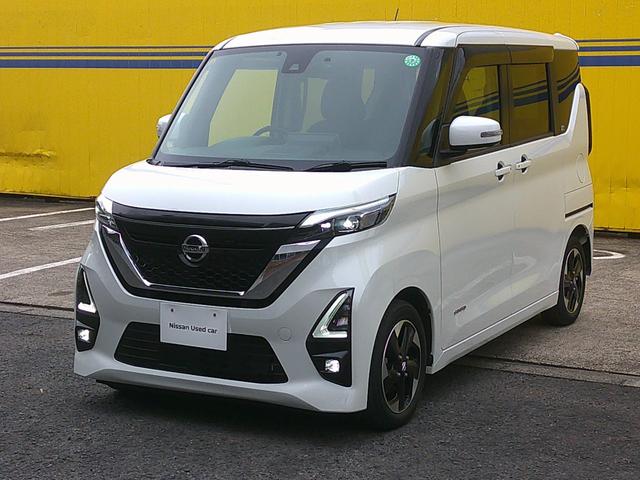 ルークス ハイウェイスター　Ｘ　プロパイロットエディション　純正ナビ　アラウンドビューモニター　プロパイロット　両側電動スライドドア　衝突軽減ブレーキ　コーナーソナー　ＥＴＣ　ＵＳＢ接続　ＡＵＸ　ブルートゥース　アイドリング　フルセグＴＶ　ＬＥＤヘッドライト（4枚目）