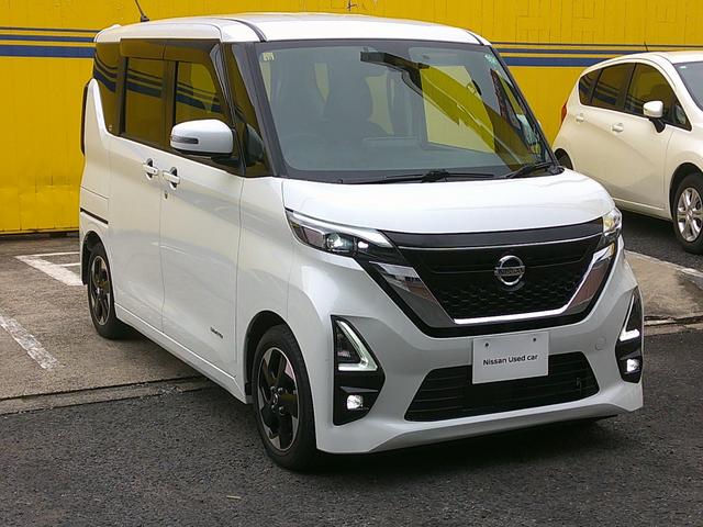 ルークス ハイウェイスター　Ｘ　プロパイロットエディション　純正ナビ　アラウンドビューモニター　プロパイロット　両側電動スライドドア　衝突軽減ブレーキ　コーナーソナー　ＥＴＣ　ＵＳＢ接続　ＡＵＸ　ブルートゥース　アイドリング　フルセグＴＶ　ＬＥＤヘッドライト（6枚目）