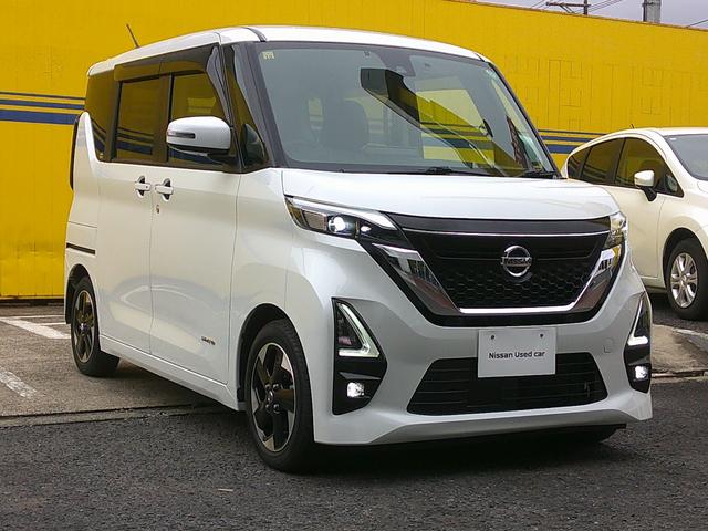 ルークス ハイウェイスター　Ｘ　プロパイロットエディション　純正ナビ　アラウンドビューモニター　プロパイロット　両側電動スライドドア　衝突軽減ブレーキ　コーナーソナー　ＥＴＣ　ＵＳＢ接続　ＡＵＸ　ブルートゥース　アイドリング　フルセグＴＶ　ＬＥＤヘッドライト（7枚目）