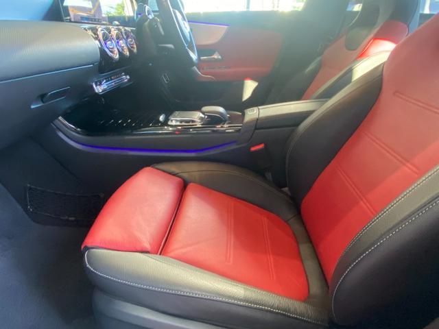 ＣＬＡクラス ＣＬＡ２００ｄ　ＡＭＧレザーエクスクルーシブパッケジ　ワンオーナー　ＭＢＵＸ　１２セグ　レザーエクスクルーシブＰＫＧ　赤黒革シート　前席Ｍ付Ｐシート　前席Ｓヒーター　Ｂカメラ　Ｄセレクト　前後ドラレコ　ＡＬＫＡ　ＬＣＡ　Ａブレーキアシスト　ＢＳＡ　ＡＣＣ（11枚目）