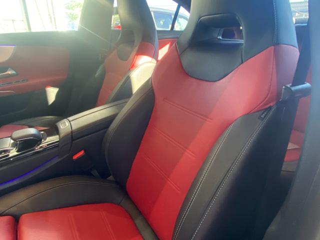 ＣＬＡクラス ＣＬＡ２００ｄ　ＡＭＧレザーエクスクルーシブパッケジ　ワンオーナー　ＭＢＵＸ　１２セグ　レザーエクスクルーシブＰＫＧ　赤黒革シート　前席Ｍ付Ｐシート　前席Ｓヒーター　Ｂカメラ　Ｄセレクト　前後ドラレコ　ＡＬＫＡ　ＬＣＡ　Ａブレーキアシスト　ＢＳＡ　ＡＣＣ（12枚目）