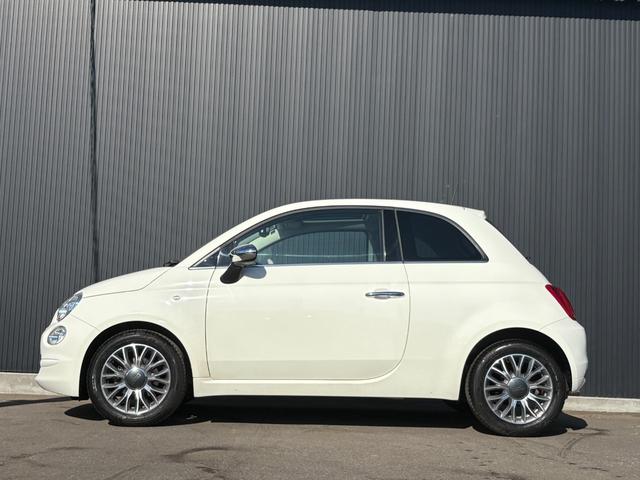 500 ルッソ 100台限定車 ワンオーナー ポルトローナフラウ社製ボルドー革シート メッキドアミラーキャップ 専用15inchAW ガラスルーフ AppleCarPlay Bluetooth USB ASR HID(5枚目)