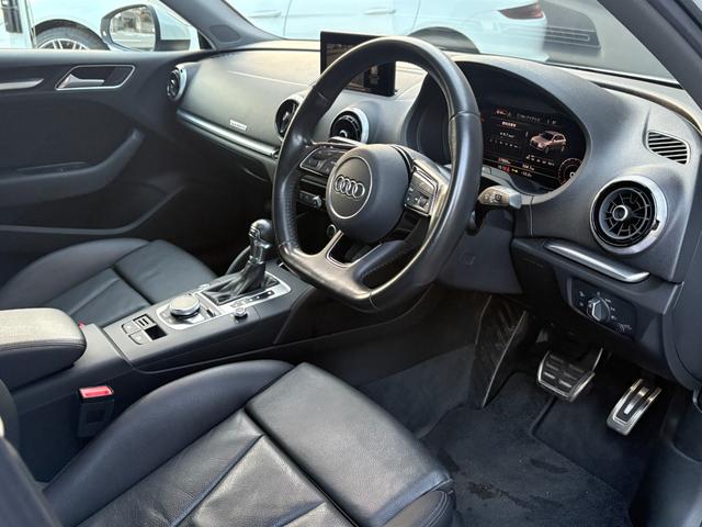 A3 スポーツバック2.0TFSIクワトロ スポーツ ワンオーナー ヴァーチャルコクピット ラグジュアリーPKG コンビニエンスPKG LED ACC 黒革 前席シートヒーター MMIナビ 12セグ Bカメラ Audiプレセンス Audiドライブセレクト(27枚目)