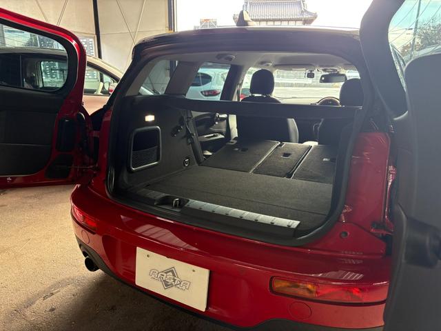 MINI クーパー クラブマン HDDナビ フルセグ Bカメラ ペッパーPKG ACC Mファンクションステア ミラー型ETC 前後ドラレコ インテリセーフPKG 衝突警告 前席Sヒーター Cアクセス アンビエントL フットトランク(26枚目)