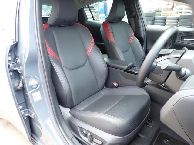 プリウス Ｚ　ナビ・ＴＶ・Ｂｌｕｅｔｏｏｔｈ・パノラミックビュー・ＥＴＣ２．０車載器・前後カメラドラレコ・シートヒーター／クーラー・１００Ｖ電源・マット・バイザー・プリクラッシュセーフティー・革シート（15枚目）