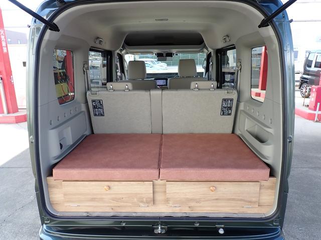 ＮＶ１００クリッパーリオ Ｇ　ＩＣターボ　エマージェンシーブレーキ　純正メモリーナビ　フルセグＴＶ　バックカメラ　ＥＴＣ　シートヒーター　両側パワースライドドア　オートステップ　ＨＩＤヘッドライト＆フォグランプ　車中泊仕様（29枚目）