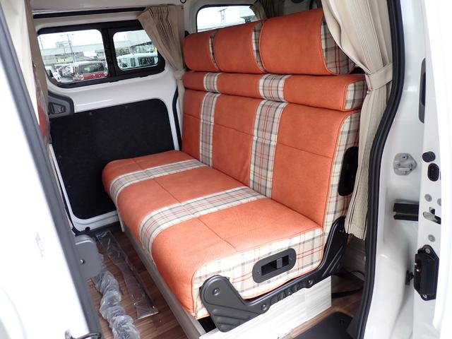 NV200バネットバン DX エマージェンシーブレーキ シンク シャワー 給排水タンク 外部ACソケット+車内コンセント 前席シートカバー トラボイMio FASPシートタイプ キャンピングカー(15枚目)