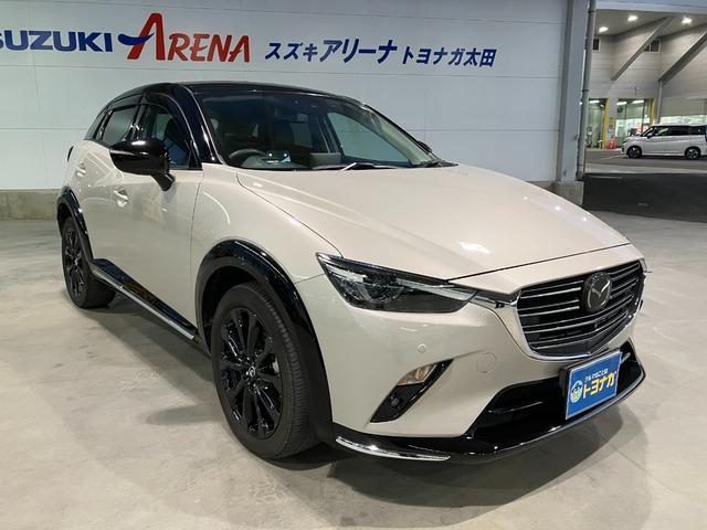 CX-3 XD スーパー エッジー 8インチナビ 360°ビューモニターフルセグTV ブルートゥース ステアリングヒーターシートヒータースマートシティーブレーキシステム ビルトインETC LEDヘッドランプオートハイビームワンオーナー(3枚目)