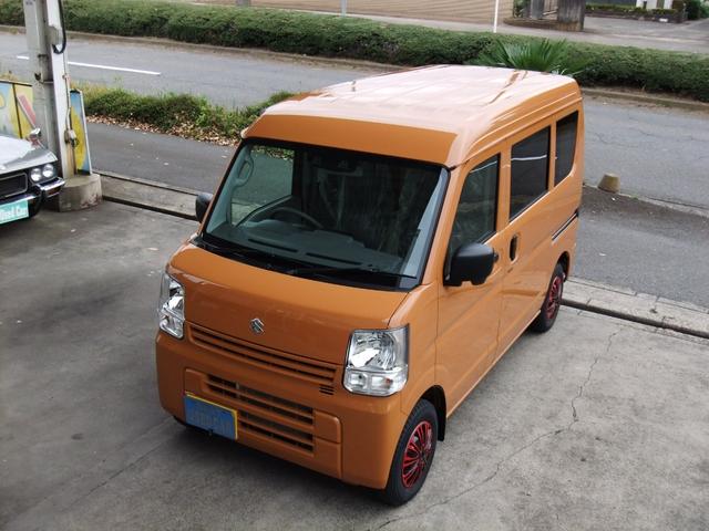 エブリイ ＰＡリミテッド　届出済未使用車　脱着可能キャンピングキット新品　スズキセーフティサポート　キーレス　フロアマット（8枚目）