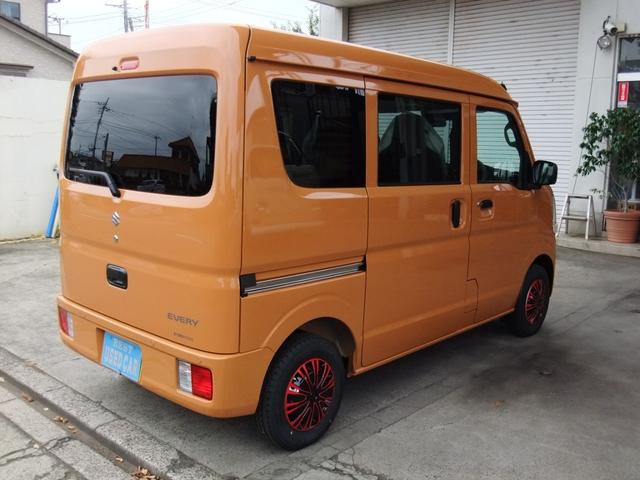 エブリイ ＰＡリミテッド　届出済未使用車　脱着可能キャンピングキット新品　スズキセーフティサポート　キーレス　フロアマット（9枚目）
