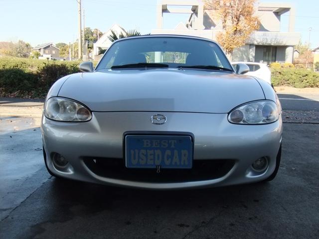 ロードスター ＲＳ　６速ＭＴ　ＯＨＬＩＮＳ車高調　ＯＺ１６インチアルミ　タイミングベルト交換済（3枚目）