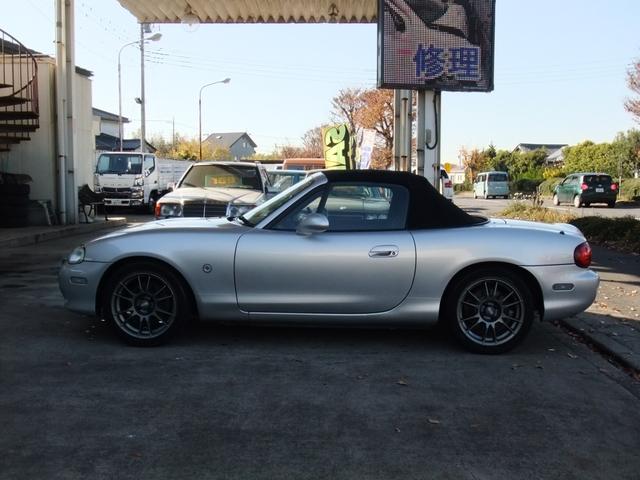 ロードスター ＲＳ　６速ＭＴ　ＯＨＬＩＮＳ車高調　ＯＺ１６インチアルミ　タイミングベルト交換済（10枚目）