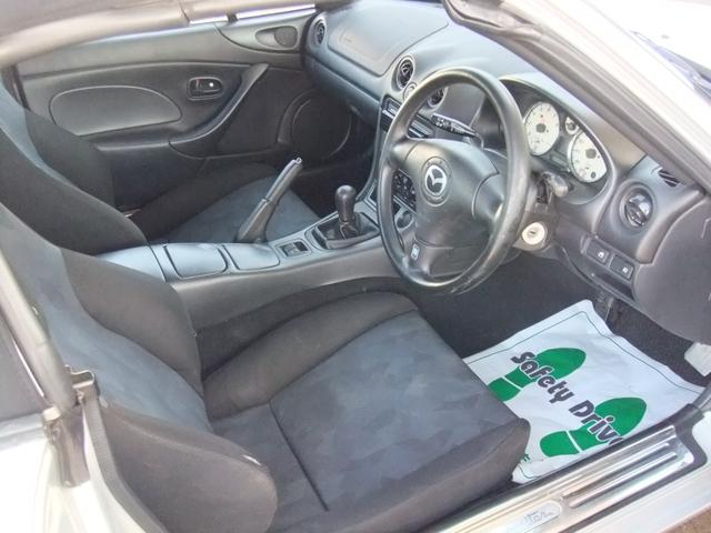 ロードスター ＲＳ　６速ＭＴ　ＯＨＬＩＮＳ車高調　ＯＺ１６インチアルミ　タイミングベルト交換済（17枚目）