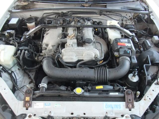 ロードスター ＲＳ　６速ＭＴ　ＯＨＬＩＮＳ車高調　ＯＺ１６インチアルミ　タイミングベルト交換済（42枚目）