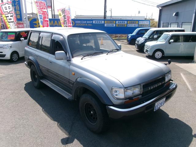 ランドクルーザー８０ ＶＸリミテッド　管理法人買取車　４．２ＤＴ　タイミングベルト交換済　社外フルセグナビ　バックカメラ　前後ドライブレコーダー　アクティブバケーション（4枚目）