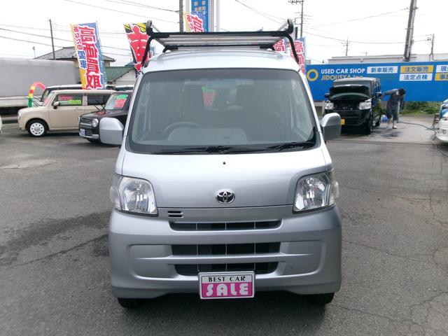 ピクシスバン クルーズ　社外ナビＴＶ　バックカメラ　ＥＴＣ　ルーフキャリア（５０キロ）　全席パワーウィンドウ　集中ドアロック　電動格納ドアミラー　同色バンパー　同色ドアミラー　社外アルミホイール（2枚目）