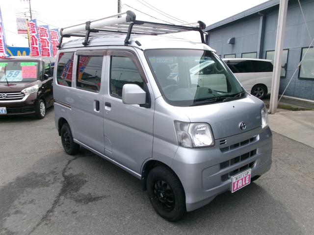 ピクシスバン クルーズ　社外ナビＴＶ　バックカメラ　ＥＴＣ　ルーフキャリア（５０キロ）　全席パワーウィンドウ　集中ドアロック　電動格納ドアミラー　同色バンパー　同色ドアミラー　社外アルミホイール（4枚目）