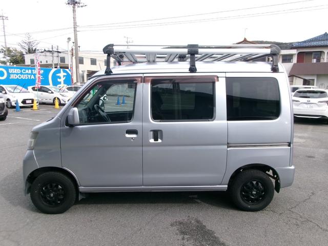 ピクシスバン クルーズ　社外ナビＴＶ　バックカメラ　ＥＴＣ　ルーフキャリア（５０キロ）　全席パワーウィンドウ　集中ドアロック　電動格納ドアミラー　同色バンパー　同色ドアミラー　社外アルミホイール（6枚目）