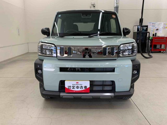 タフト Ｇターボ　ダーククロムベンチャー　４ＷＤ　ＬＥＤヘッドライト・オートライト・オートマチックハイビーム・プッシュスタートボタン・アイドリングストップ・スマートアシスト・シートヒーター・オートエアコン・電動格納式ドアミラー（5枚目）