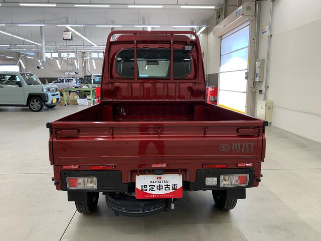 ハイゼットトラック ジャンボエクストラ 4WD ディスプレイオーディオ・LEDヘッドライト・オートライト・オートマチックハイビーム・プッシュスタートボタン・アイドリングストップ・マニュアルエアコン・スマートアシスト・電動格納式ドアミラー(6枚目)