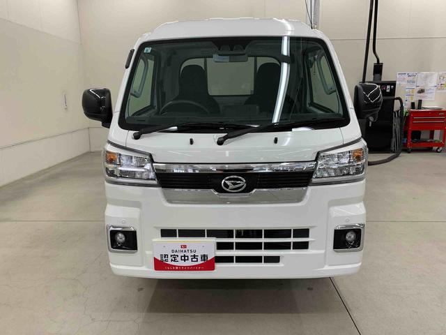 ハイゼットトラック ジャンボエクストラ 4WD 5速MT・LEDヘッドライト・オートライト・オートマチックハイビーム・プッシュスタートボタン・アイドリングストップ・マニュアルエアコン・電動格納式ミラー・スマートアシスト(5枚目)