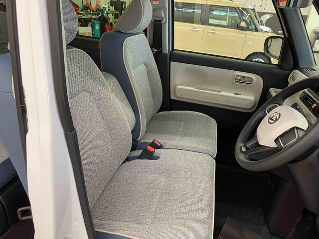 ムーヴキャンバス ストライプスＧ　４ＷＤ　両側電動スライドドア・ＬＥＤヘッドライト・オートライト・オートマチックハイビーム・プッシュスタートボタン・アイドリングストップ・シートヒーター・電動パーキングブレーキ・スマートアシスト（16枚目）
