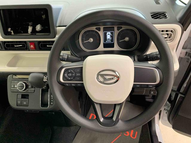 ムーヴキャンバス ストライプスＧ　４ＷＤ　両側電動スライドドア・ＬＥＤヘッドライト・オートライト・オートマチックハイビーム・プッシュスタートボタン・アイドリングストップ・シートヒーター・電動パーキングブレーキ・スマートアシスト（19枚目）