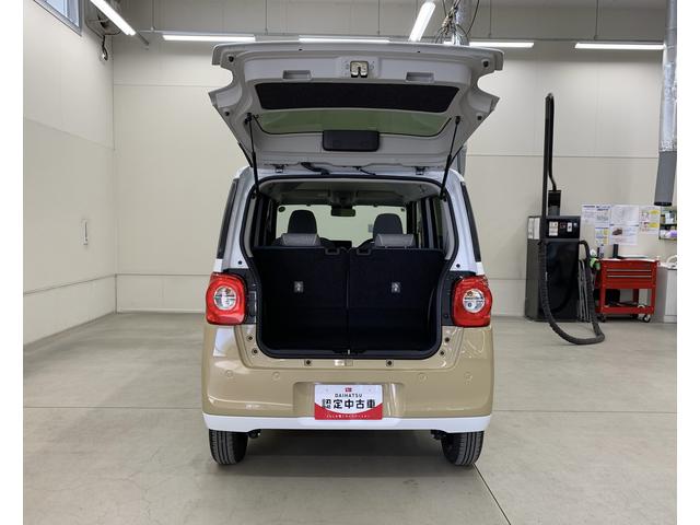 ムーヴキャンバス ストライプスＧ　４ＷＤ　両側電動スライドドア・ＬＥＤヘッドライト・オートライト・オートマチックハイビーム・プッシュスタートボタン・アイドリングストップ・シートヒーター・電動パーキングブレーキ・スマートアシスト（39枚目）