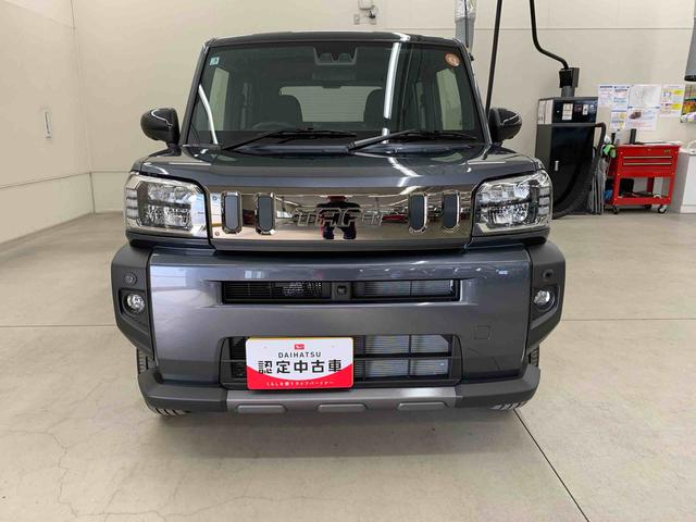 タフト Ｇ　ダーククロムベンチャー　４ＷＤ　ＬＥＤヘッドライト・オートライト・オートマチックハイビーム・プッシュスタートボタン・アイドリングストップ・シートヒーター・オートエアコン・電動パーキングブレーキ・スマートアシスト（5枚目）