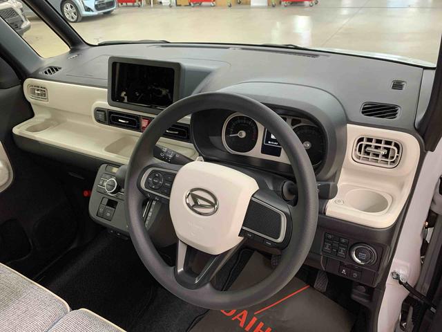 ムーヴキャンバス ストライプスＧ　２ＷＤ　両側電動スライドドア・ＬＥＤヘッドライト・オートライト・オートマチックハイビーム・プッシュスタートボタン・アイドリングストップ・シートヒーター・電動パーキングブレーキ・スマートアシスト（18枚目）