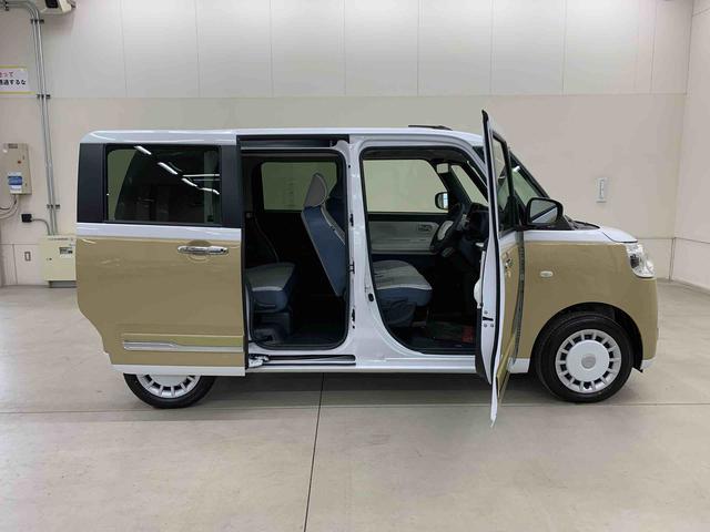 ムーヴキャンバス ストライプスＧ　２ＷＤ　両側電動スライドドア・ＬＥＤヘッドライト・オートライト・オートマチックハイビーム・プッシュスタートボタン・アイドリングストップ・シートヒーター・電動パーキングブレーキ・スマートアシスト（38枚目）