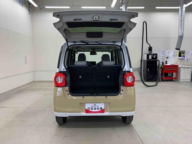 ムーヴキャンバス ストライプスＧ　２ＷＤ　両側電動スライドドア・ＬＥＤヘッドライト・オートライト・オートマチックハイビーム・プッシュスタートボタン・アイドリングストップ・シートヒーター・電動パーキングブレーキ・スマートアシスト（39枚目）