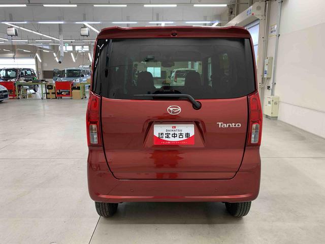 タント Ｘ　４ＷＤ　片側電動スライドドア・ＬＥＤヘッドライト・オートライト・オートマチックハイビーム・プッシュスタートボタン・アイドリングストップ・シートヒーター・電動格納式ドアミラー・スマートアシスト（6枚目）