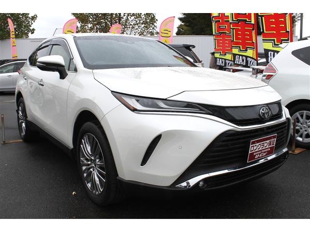 ハリアー Z 盗難防止 ワンセグ 運転席パワーシート 横滑防止装置 リアビューカメラ ヘッドライトLED アルミホイール Wエアバッグ キーレス ドラレコ付き スマートキ- サイドエアバッグ エアコン ナビ&TV(3枚目)