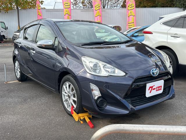 アクア S ドライブレコーダー ETC バックカメラ ナビ TV アルミホイール オートライト スマートキー アイドリングストップ 電動格納ミラー シートヒーター CVT 衝突安全ボディ ABS ESC CD(15枚目)