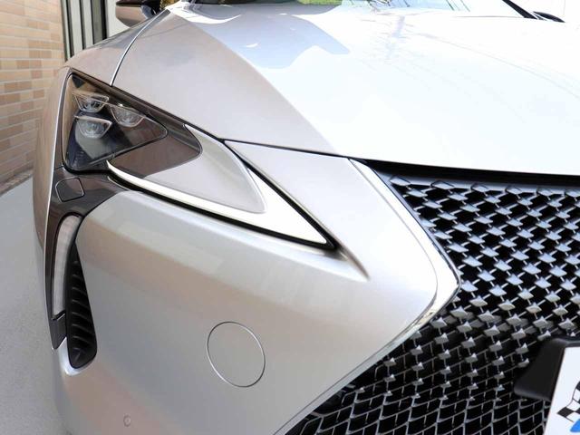 ＬＣ５００　コンバーチブル　ワンオーナー　ＴＲＤ２１鍛造ＡＷ（ダイヤモンドグレーメタリック）　ＴＲＤエアロダイナミクスミラーカバー　トルセンＬＳＤ　寒冷地仕様　コンバーチブル専用セミアニリン黒本革　セーフティ＋　禁煙車(23枚目)