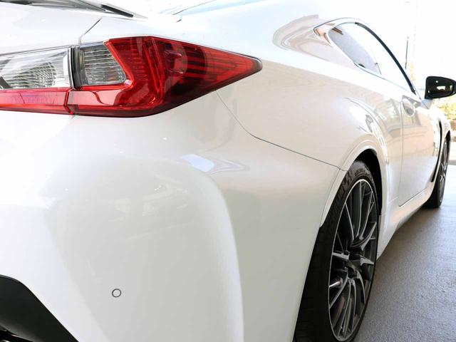 ＲＣ Ｆ ベースグレード　マークレビンソン　フレアレッドセミアニリン本革　クリアランスソナー　純正オプションＢＢＳ製ポリッシュ仕上げスパイラル１０本スポーク１９ＡＷ　４連エキゾーストディフューザー　アクティブリヤウイング（29枚目）