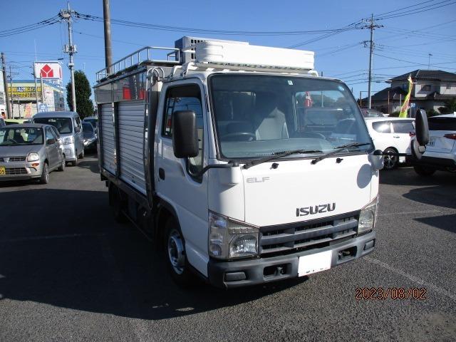 エルフトラック 　移動販売車　冷蔵　冷凍　ショーケース　スタンバイ付き（2枚目）