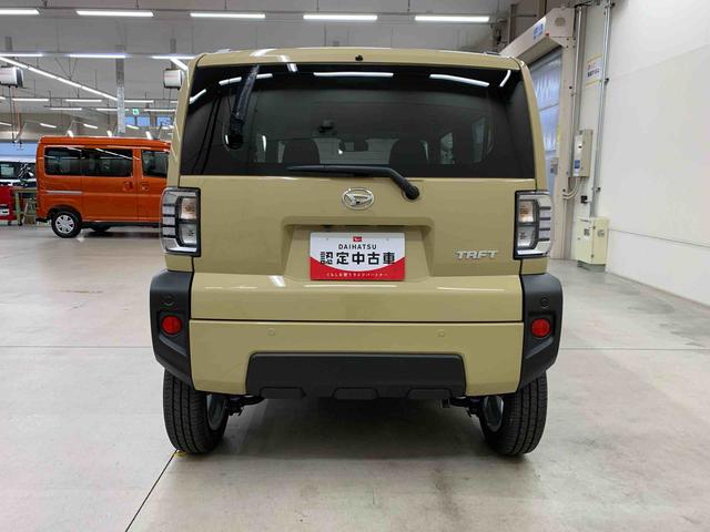タフト Ｇ　２ＷＤ　ＬＥＤヘッドライト・バックカメラ・シートヒーター・スマートアシスト・アイドリングストップ・プッシュボタンスタート・オートライト・オートマチックハイビーム・オートエアコン・電動格納式ドアミラー（6枚目）