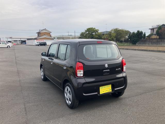 アルト L 社外ディスプレーオーディオ キーレス シートヒーター 電動格納ドアミラー ブレーキサポート アイドリングストップ クリアランスソナー オートライト(7枚目)