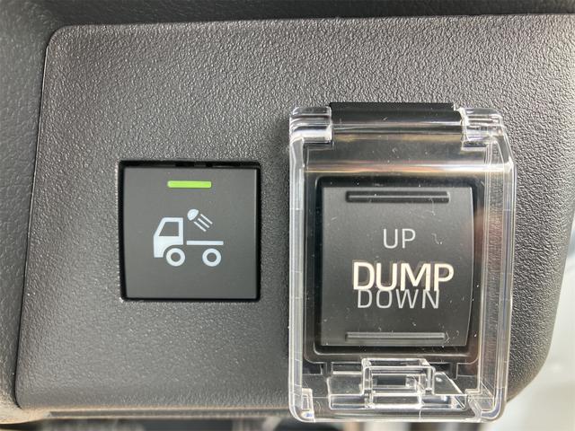ハイゼットトラック ローダンプ　届出済未使用車　エアコン　パワーステアリング　ＡＭ／ＦＭラジオ　スマートアシスト　ＬＥＤ大型荷台作業灯　スーパーデフロック　電動モーター式ダンプ　コーナーセンサー　電子制御式４ＷＤ　ＣＶＴ（14枚目）