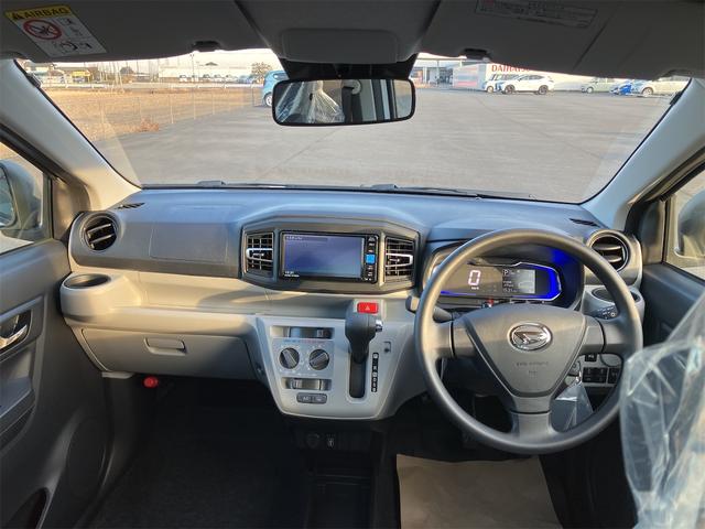 ミライース Ｘ　ＳＡＩＩＩ　届出済未使用車　純正ナビ　バックカメラ　キーレス　セキュリティーアラーム　クリアランスソナー　アイドリングストップ　プライバシーガラス　ＬＥＤヘッドライト　電動格納ドアミラー　スマートアシスト（15枚目）