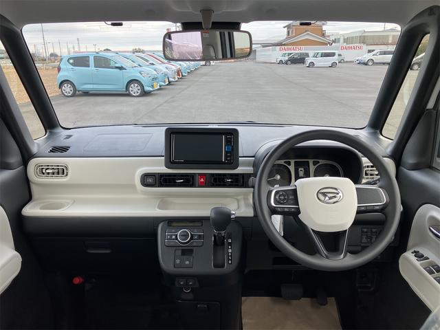 ムーヴキャンバス ストライプスＧ　届出済未使用車　パノラマモニター　電動パーキングブレーキ　両側電動スライドドア　純正ナビ　ＬＥＤヘッドランプ　アダプティブドライビングビーム　ホっとカップホルダー　スマートキー　純正ドラレコ（前後）（17枚目）