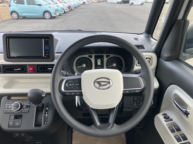 ムーヴキャンバス ストライプスＧ　届出済未使用車　パノラマモニター　電動パーキングブレーキ　両側電動スライドドア　純正ナビ　ＬＥＤヘッドランプ　アダプティブドライビングビーム　ホっとカップホルダー　スマートキー　純正ドラレコ（前後）（18枚目）